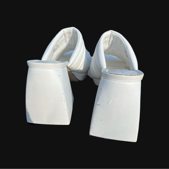 🌻CIRCUS Sam Edelman off-White Marlie Platform Mules Size 7 (read description) - Picture 3 of 12